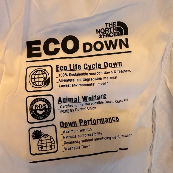 The North Face White Label Novelty Nuptse Down Jacket (Asia Sizing) White Large - Picture 7 of 7